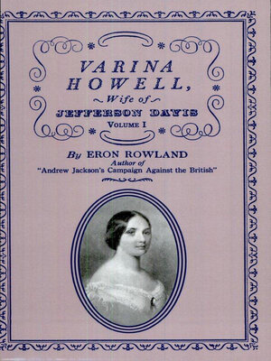 cover image of Varina Howell, Volume 1
